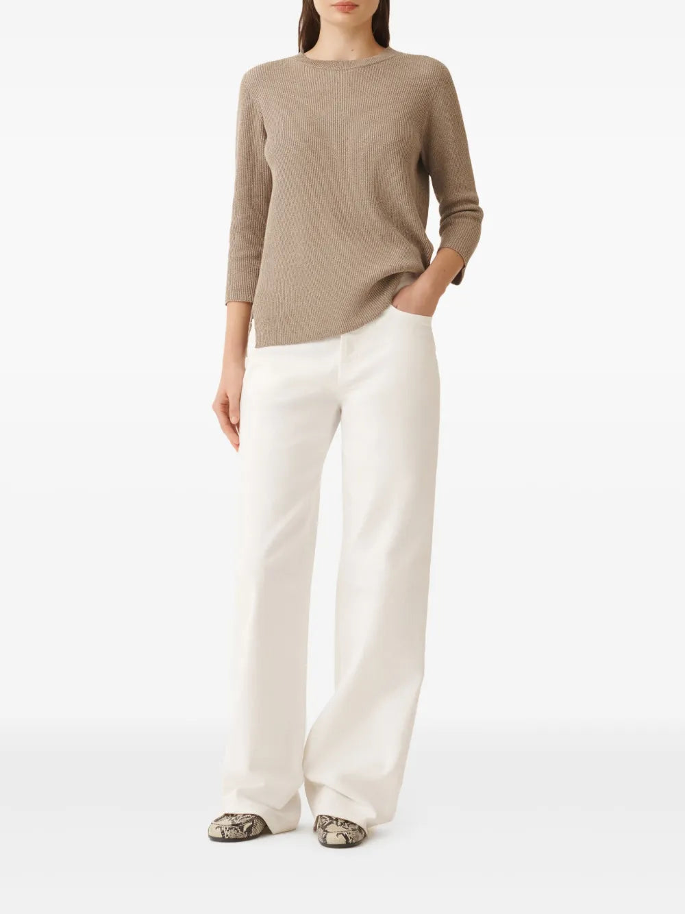 Lurex-Detail Sweater