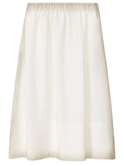 Distressed Midi Skirt