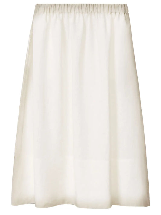 Distressed Midi Skirt
