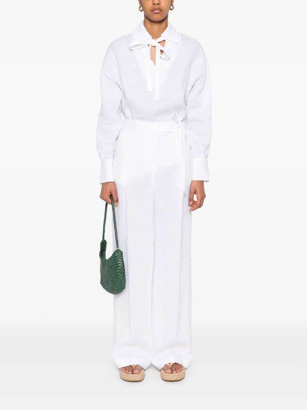 Pleat-Detailing Trousers