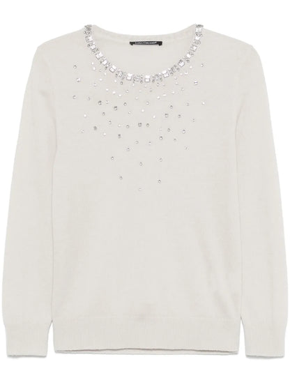 Rhinestoned Sweater
