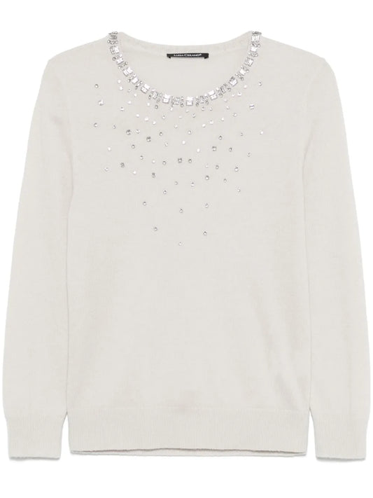 Rhinestoned Sweater