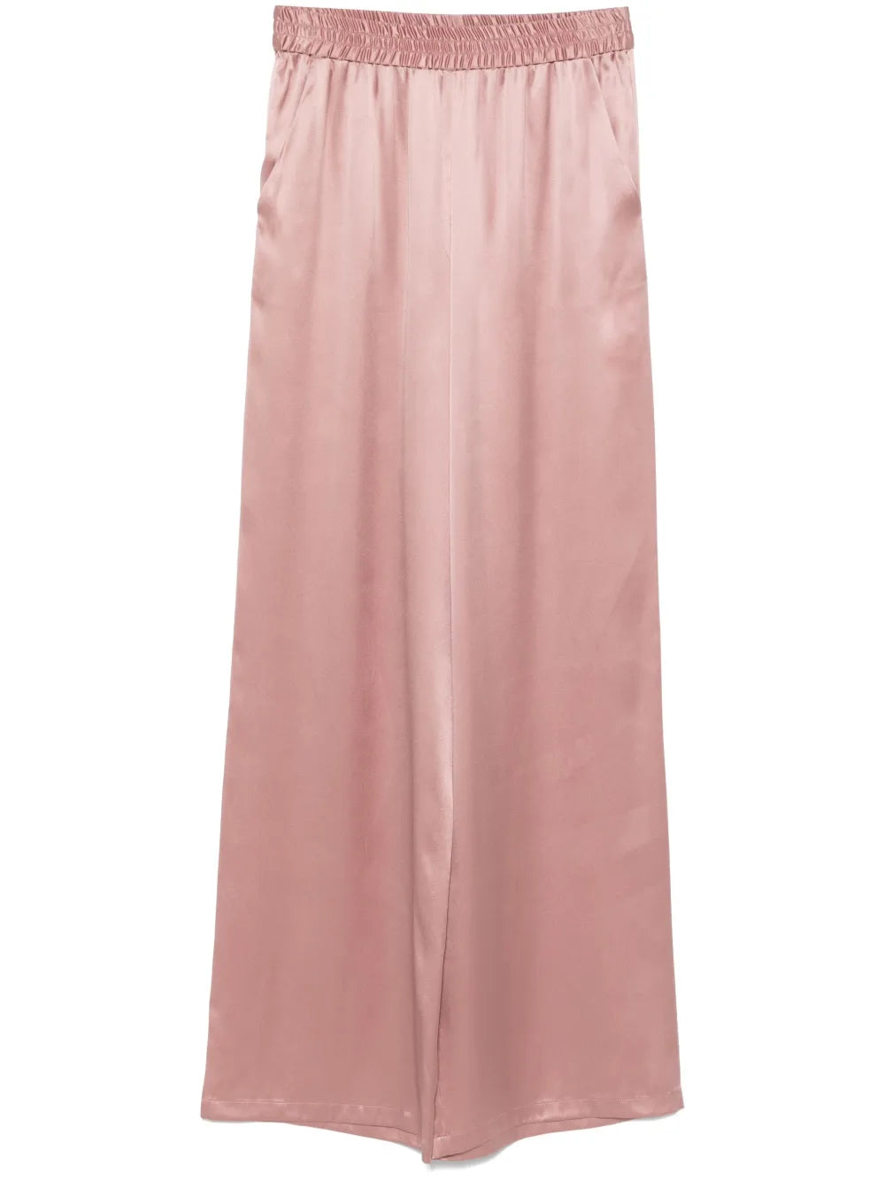 Plain Silk Trousers