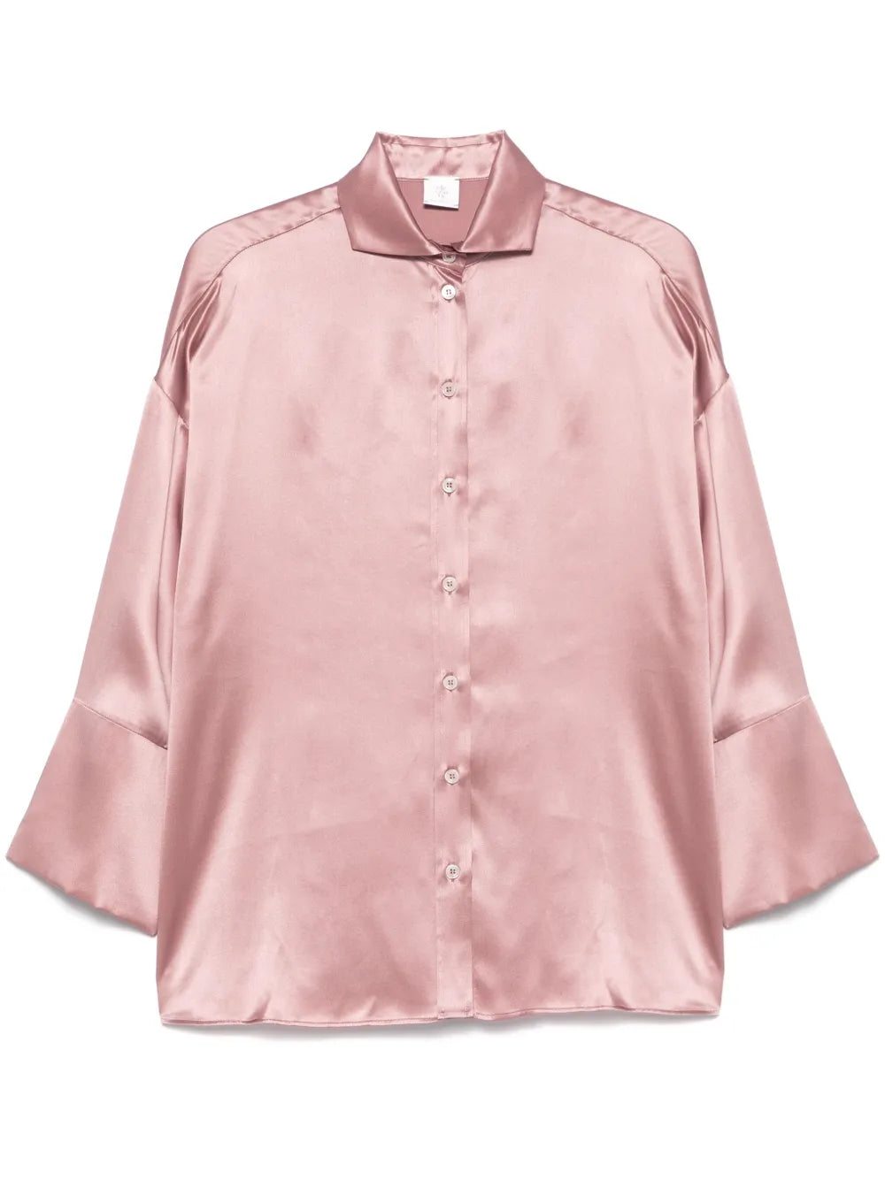 Plain Silk Shirt