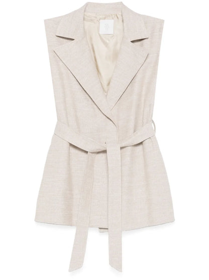 Belted Gilet
