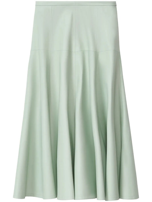 Flared Midi Skirt