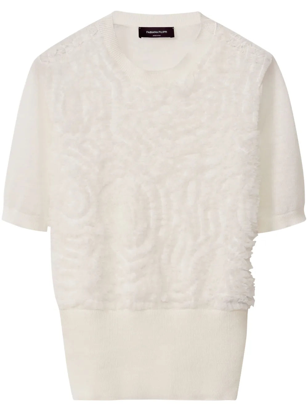 Ruffle-Detail Top