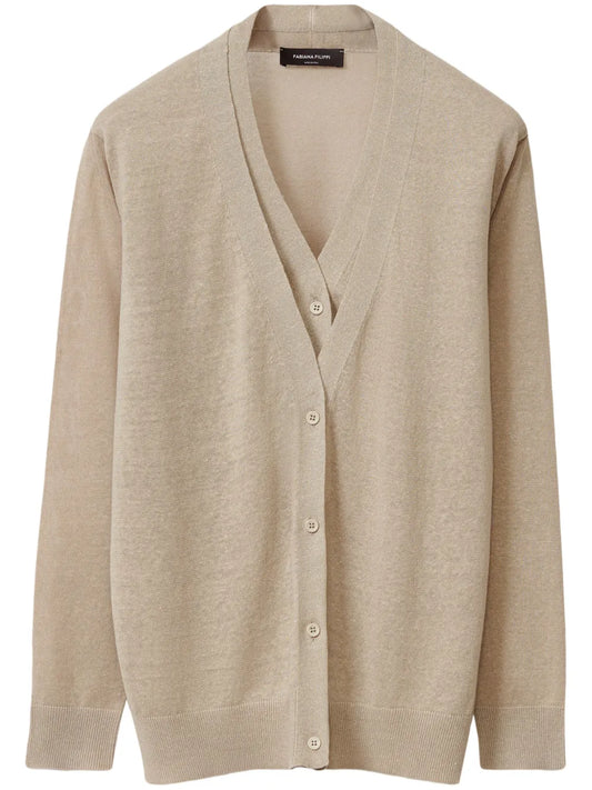 V-Neck Cardigan