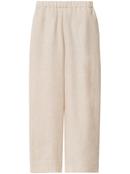 Elasticated-Waistband Trousers