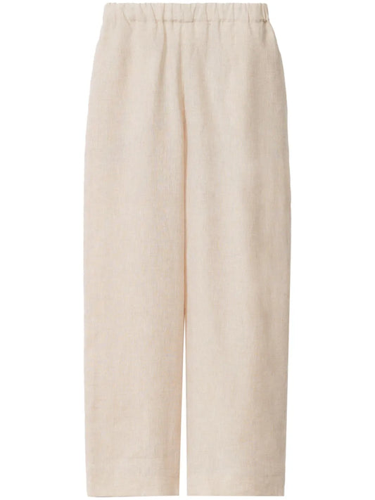 Elasticated-Waistband Trousers
