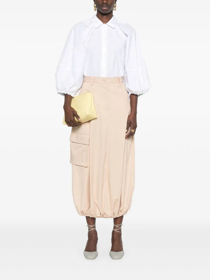 Balloon Sleeves Blouse