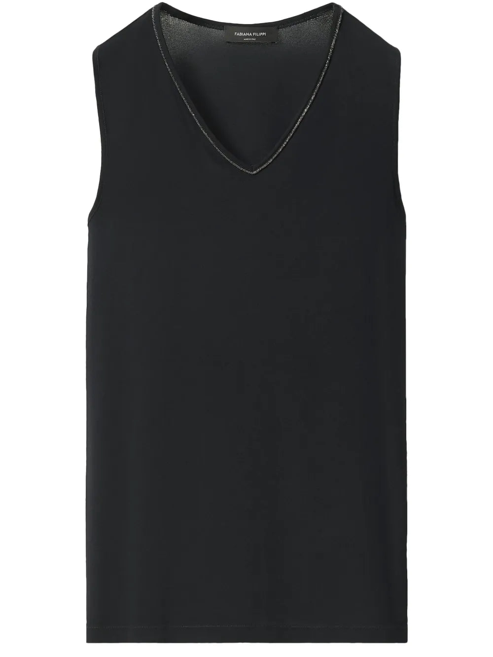 Beaded-Trim Sablé Vest
