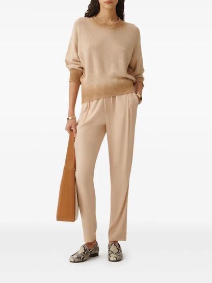 Bead-Detail Trousers