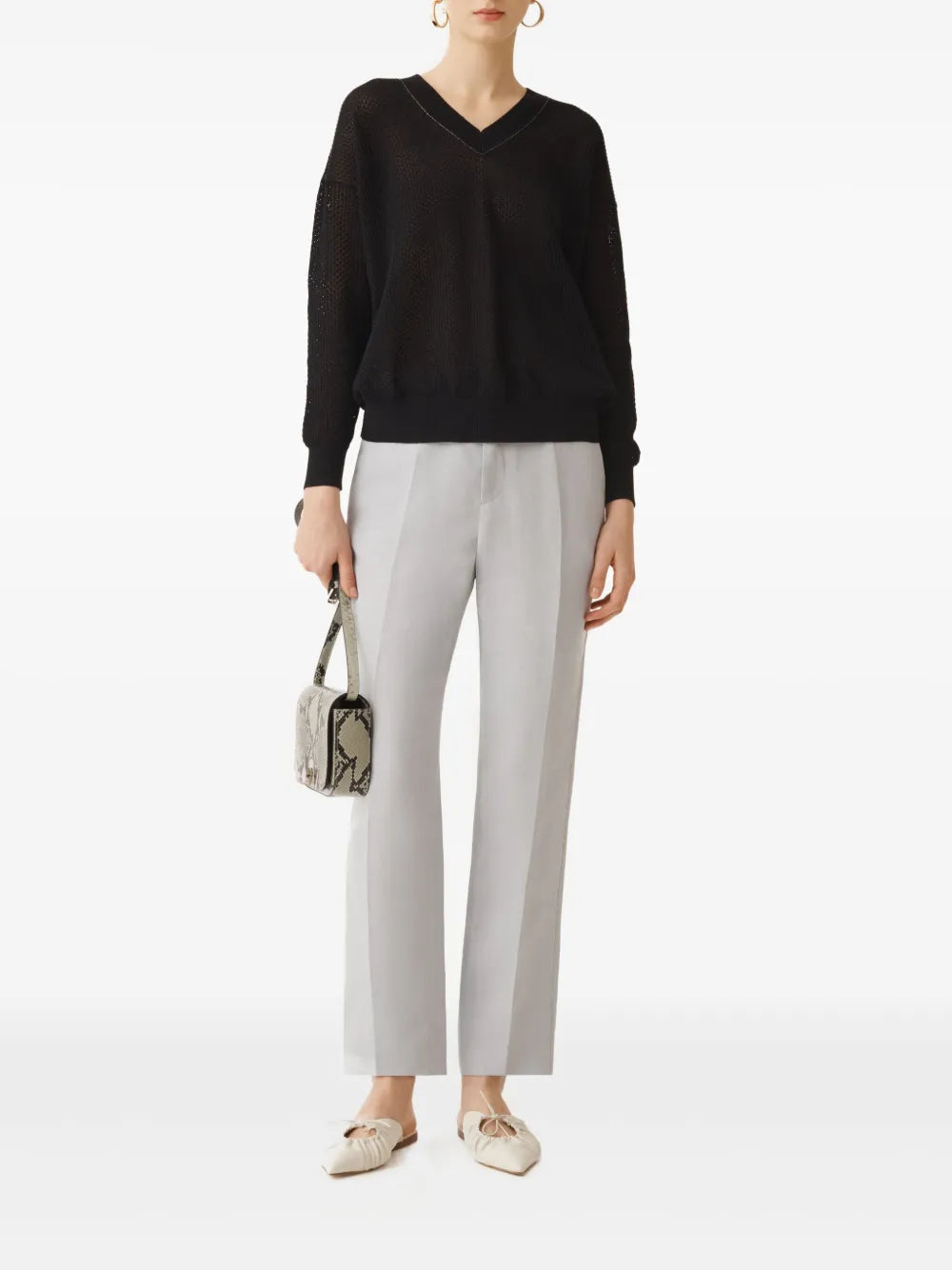 Open-Knit Sweater