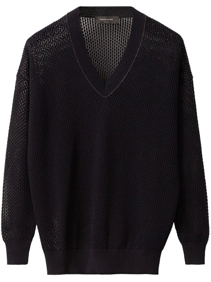 Open-Knit Sweater