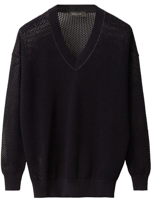 Open-Knit Sweater