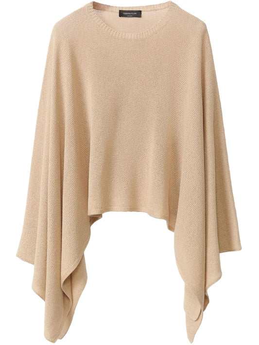 Fine-Knit Cape