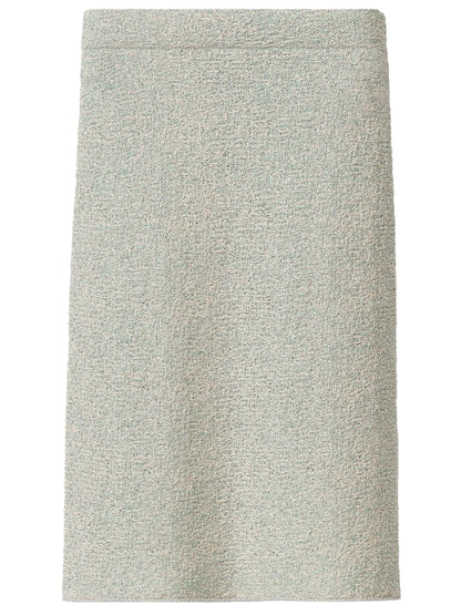 Bouclé Midi Skirt