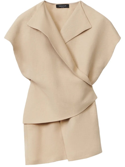 Wrap-Style Blouse