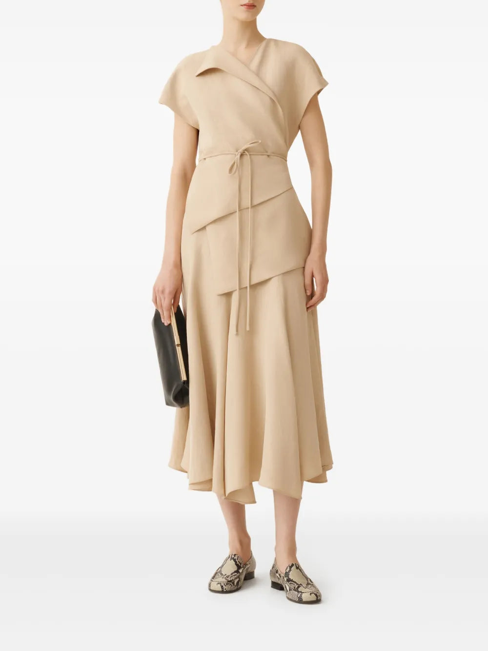 Wrap-Style Blouse
