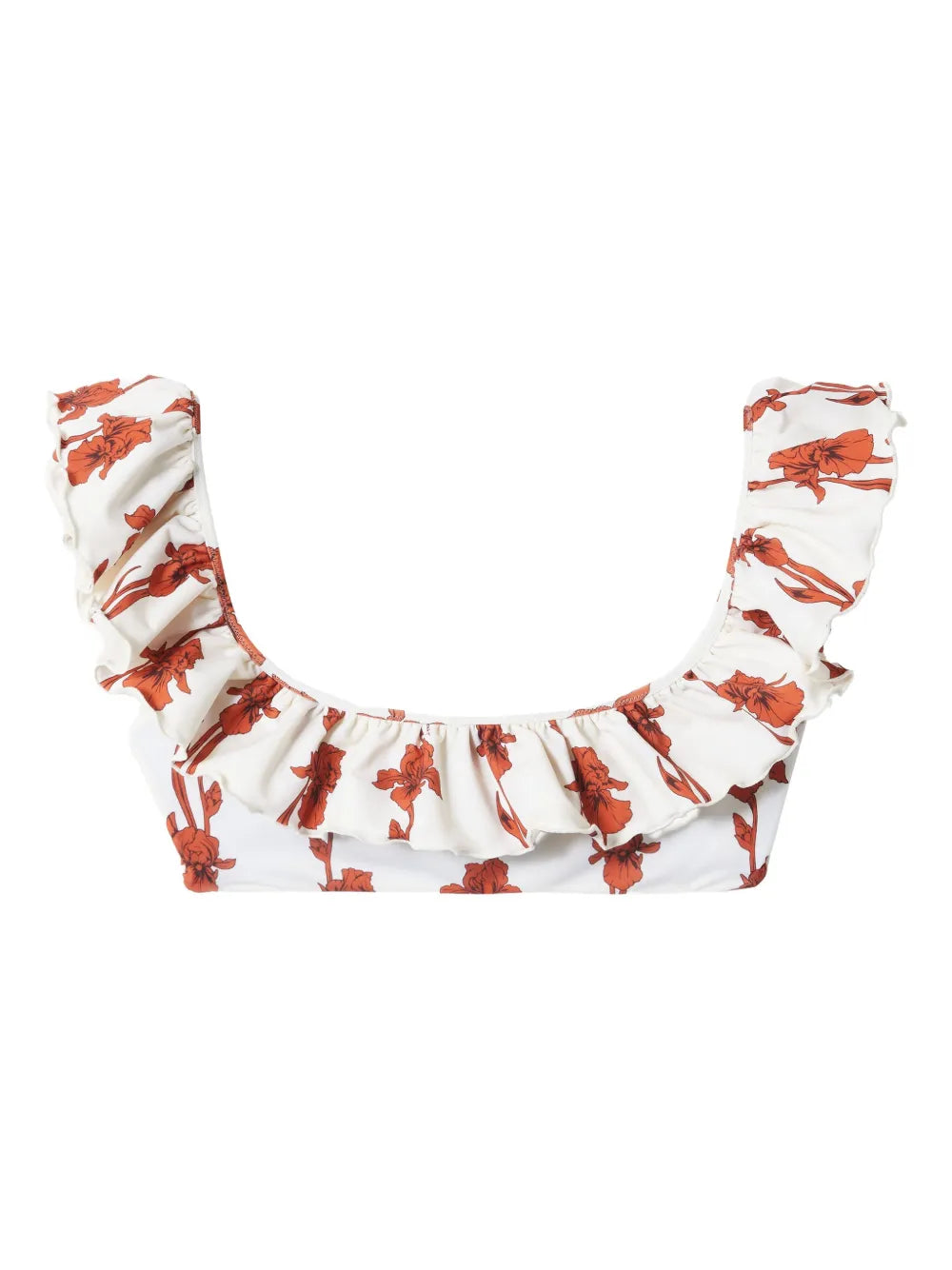 Ruffled Bikini Top