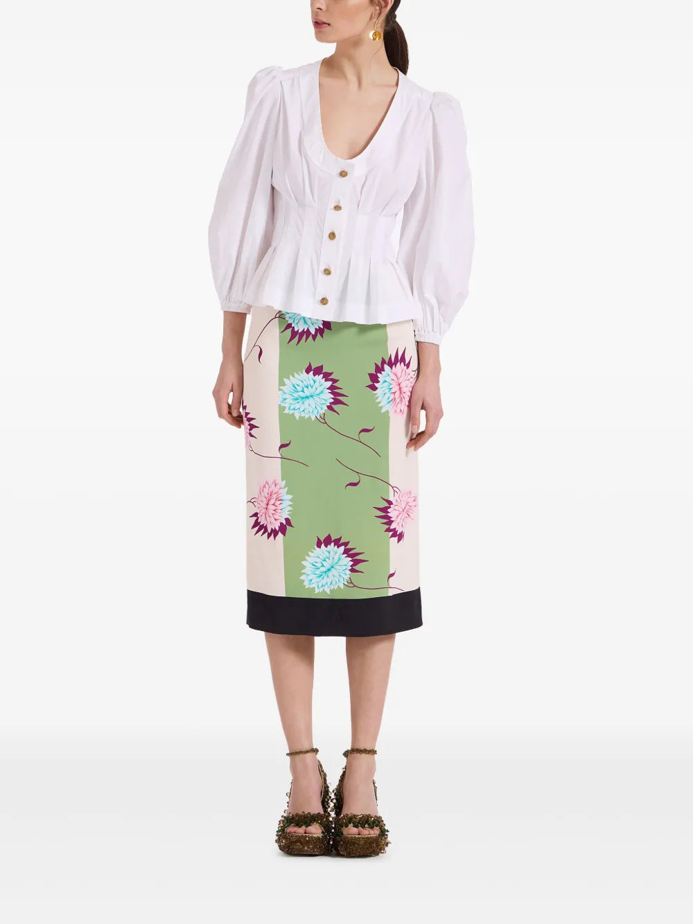 Placée Pencil Skirt