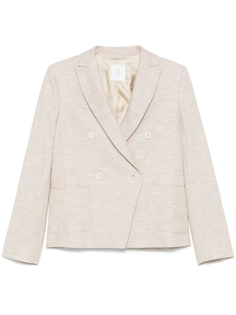 Metallic-Threading Blazer
