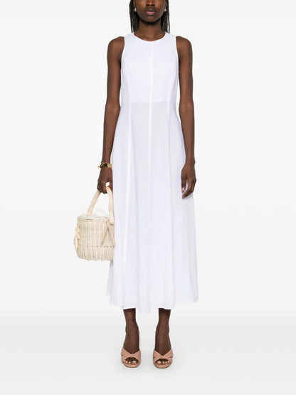 Linen Midi Dress