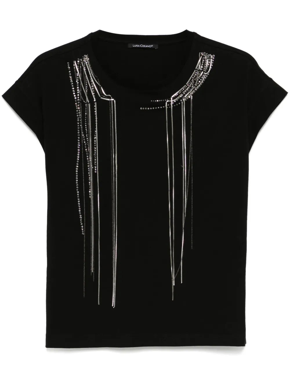 Chain-Detail T-Shirt
