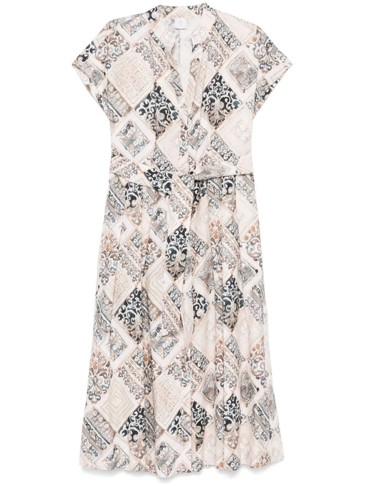 Linen Midi Dress