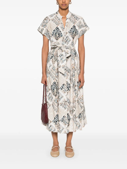 Linen Midi Dress