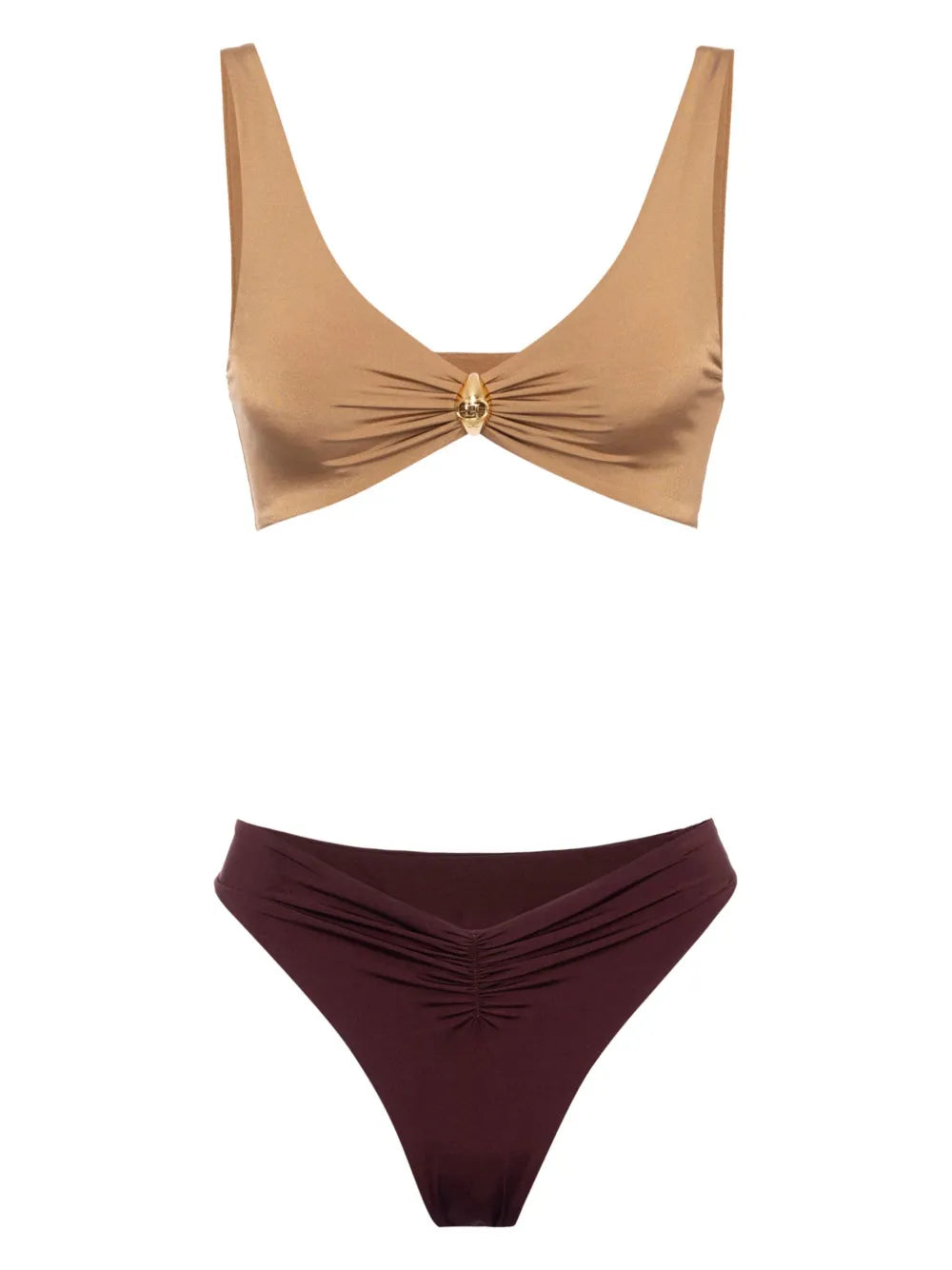 Two-Tone Bikini Set