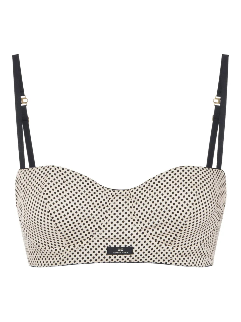 Polka Dot Print Bra Top