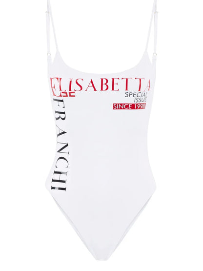 Logo-Print Swimsuit
