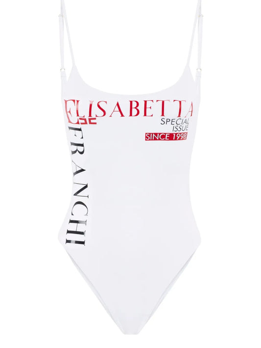 Logo-Print Swimsuit