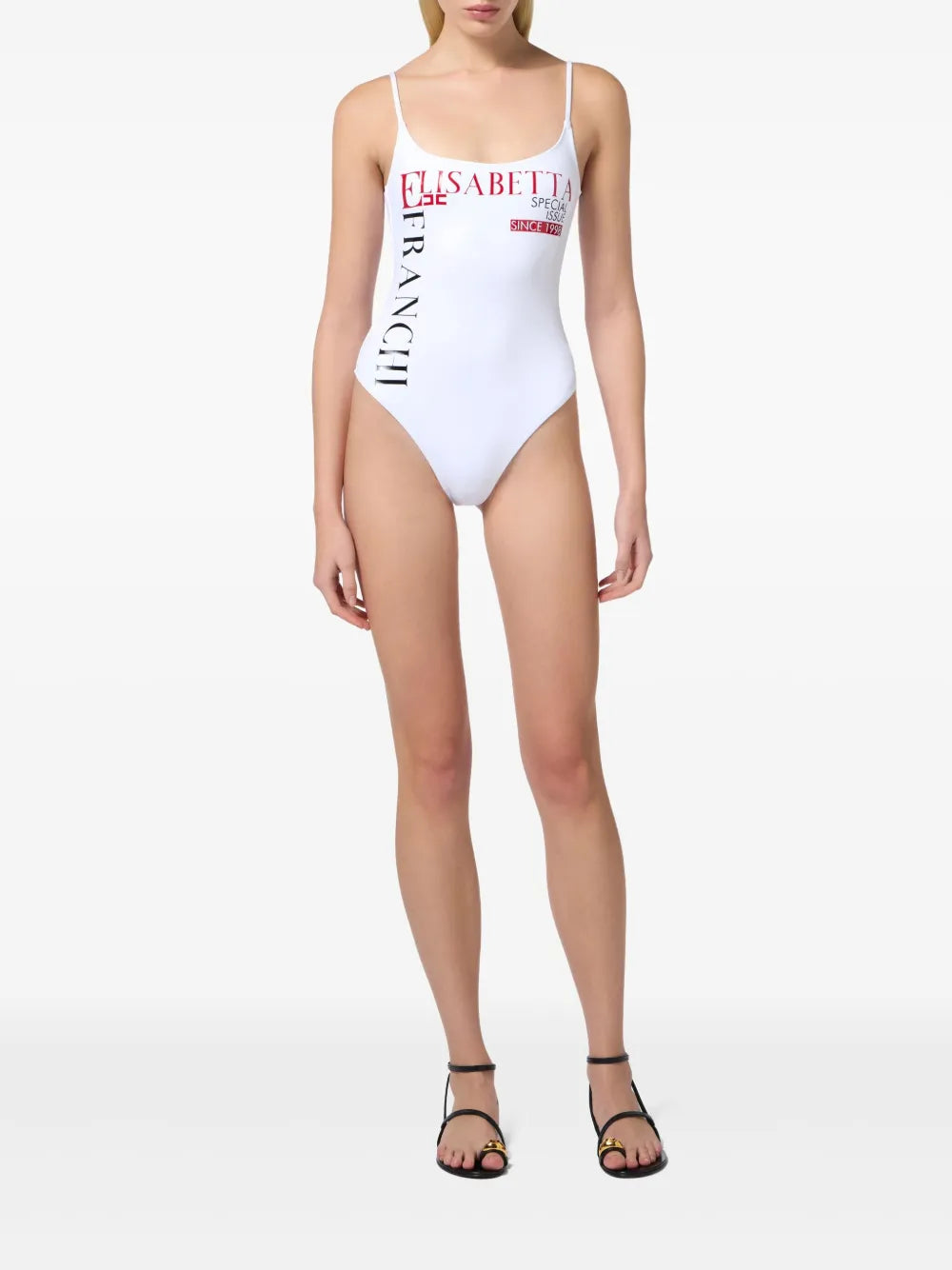 Logo-Print Swimsuit