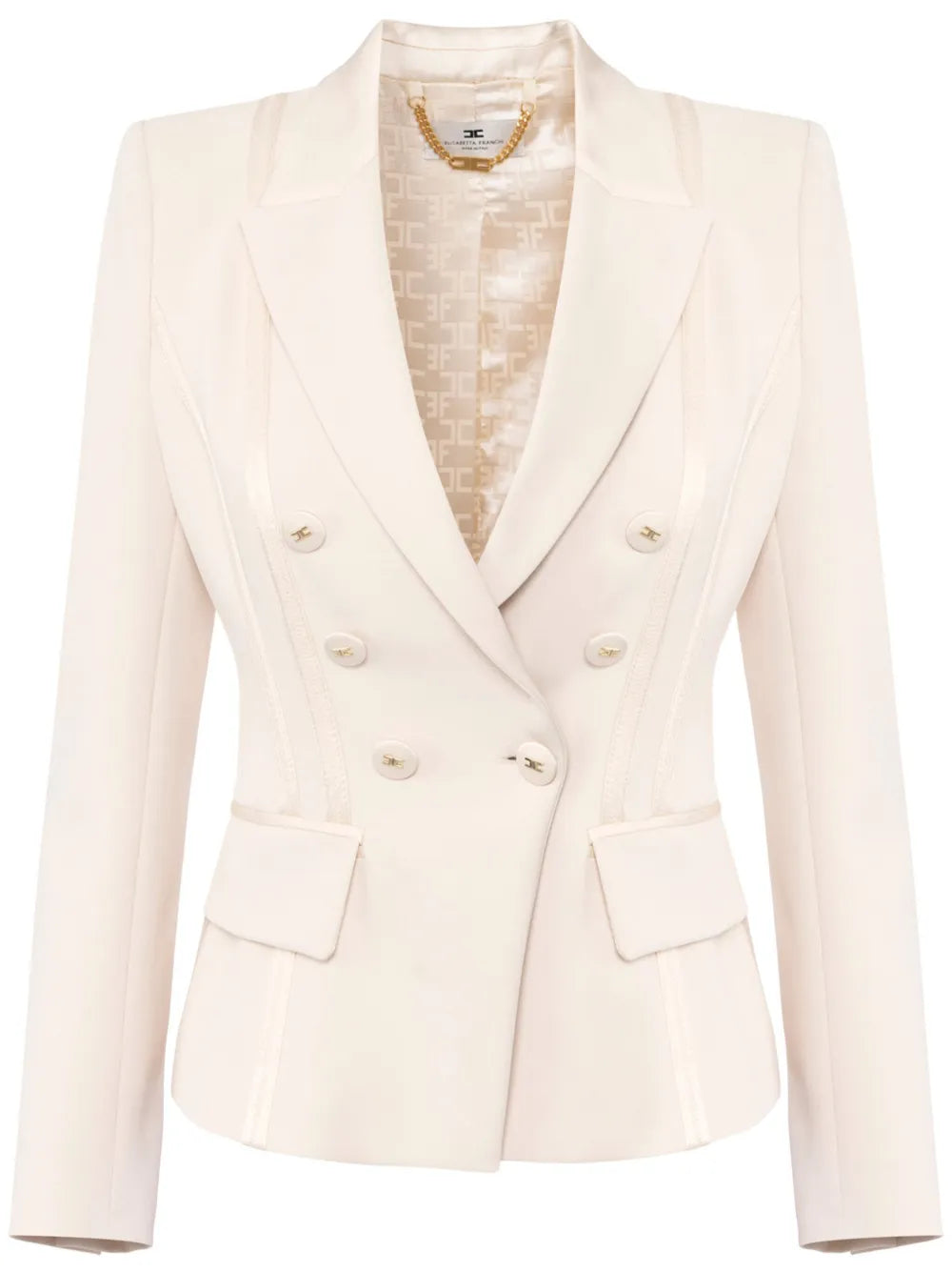 Crepe Satin Blazer