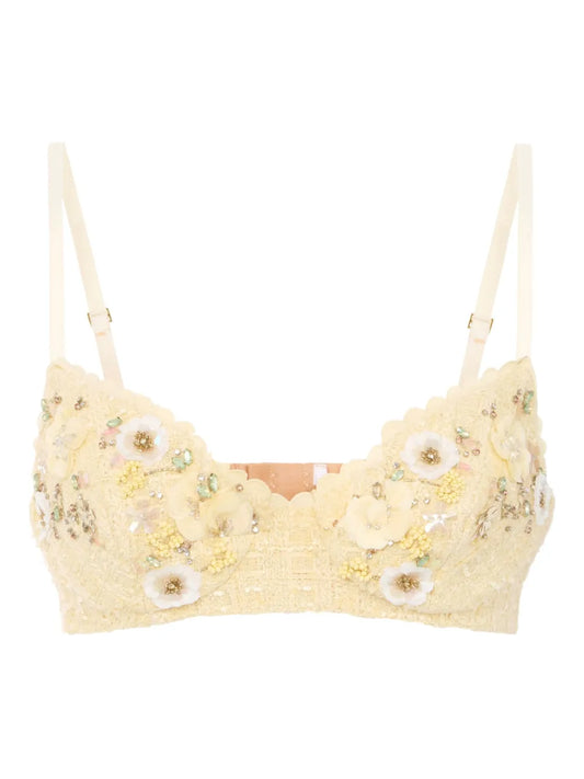 Tweed Bra