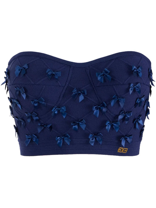 Bows-Embellished Top