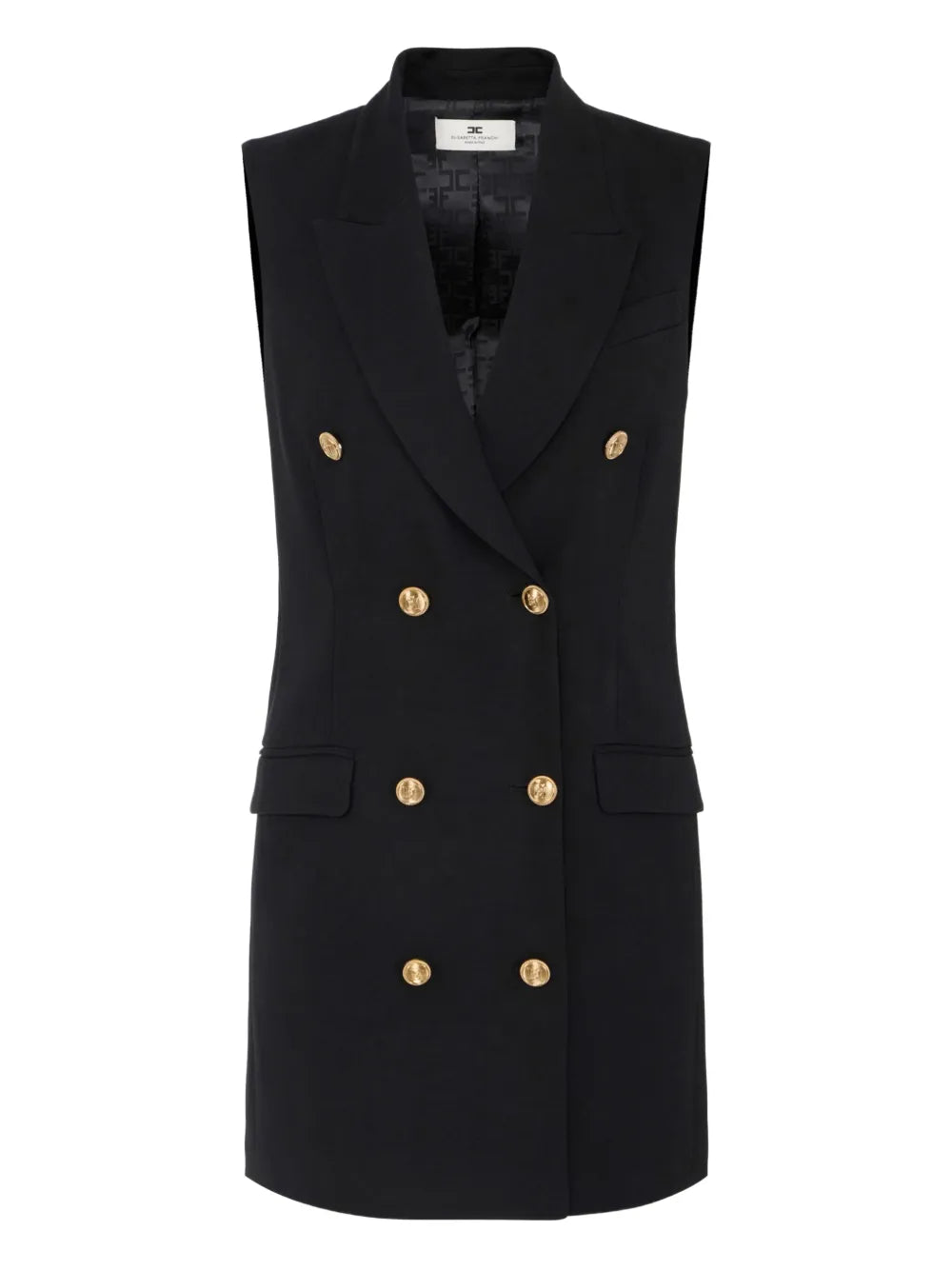 Gabardine Mini Dress