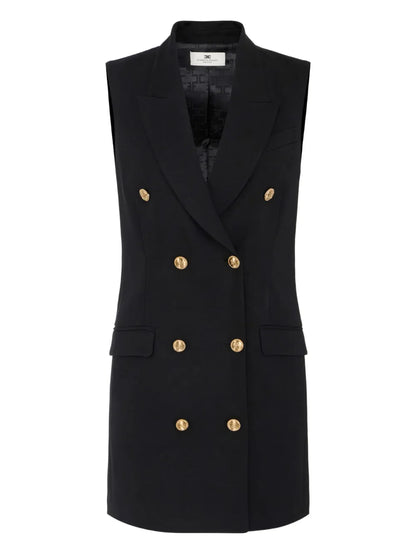Gabardine Mini Dress