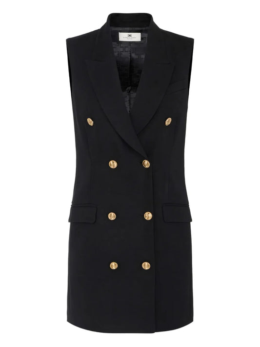 Gabardine Mini Dress