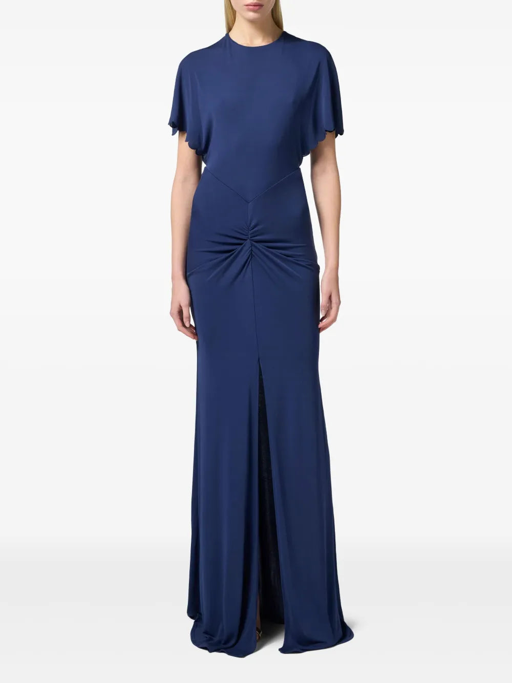 Scallop-Edge Gown