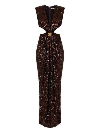 Sequin-Embellished Dress