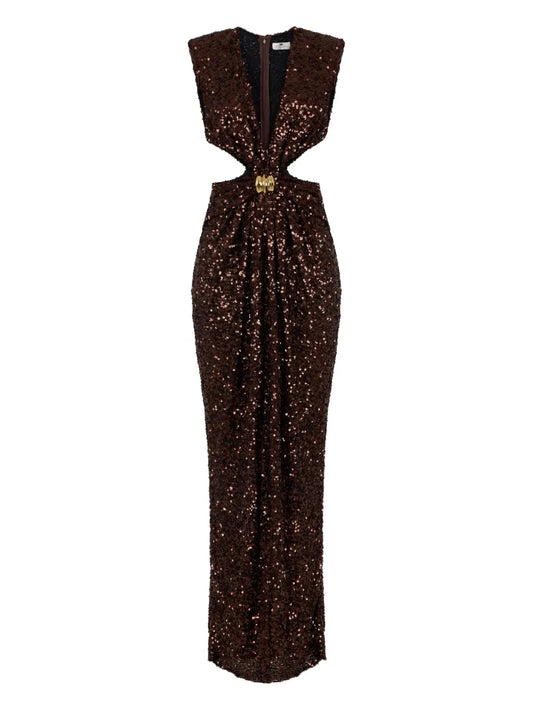 Sequin-Embellished Dress