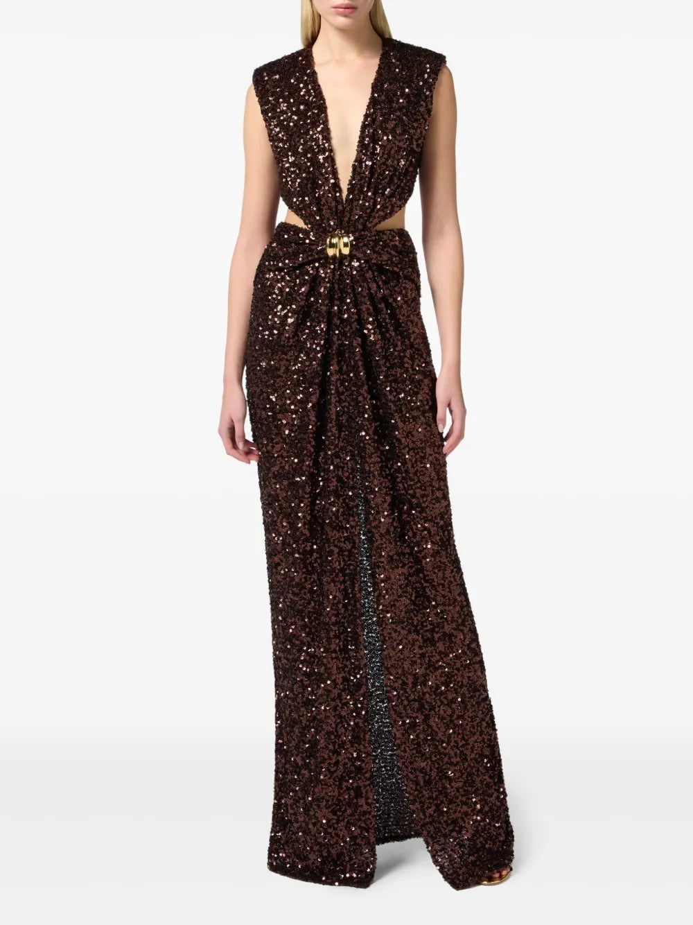 Sequin-Embellished Dress