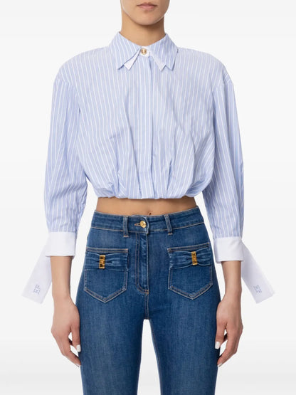 Knot-Fastening Shirt