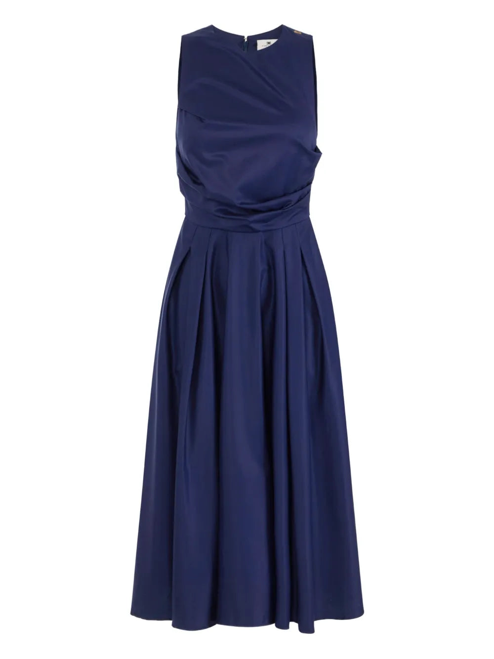 Draped-Bodice Dress