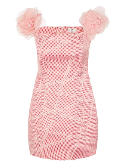 Duchesse Satin Mini Dress