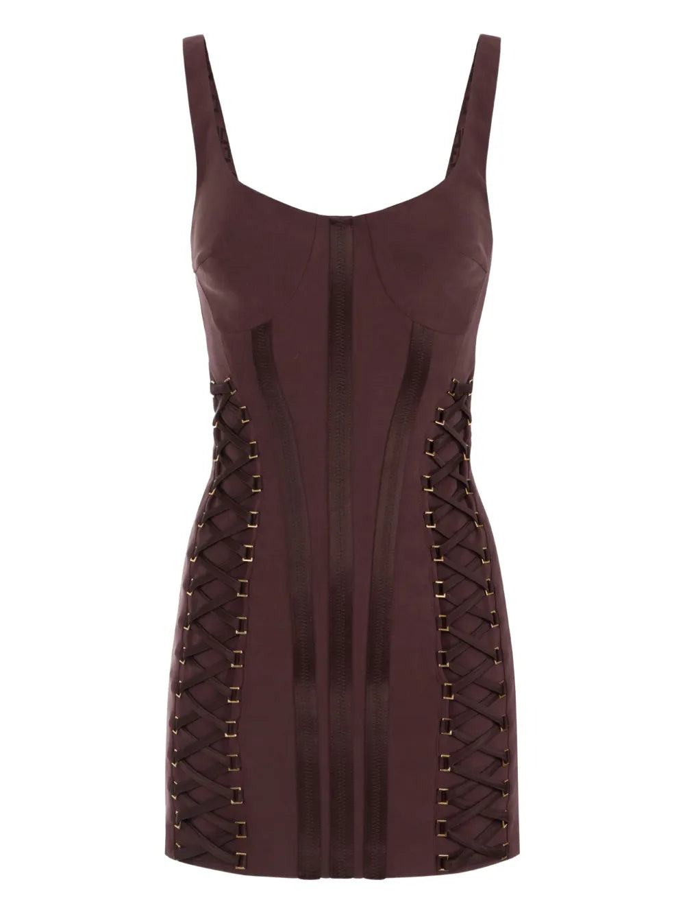 Corset-Style Mini Dress